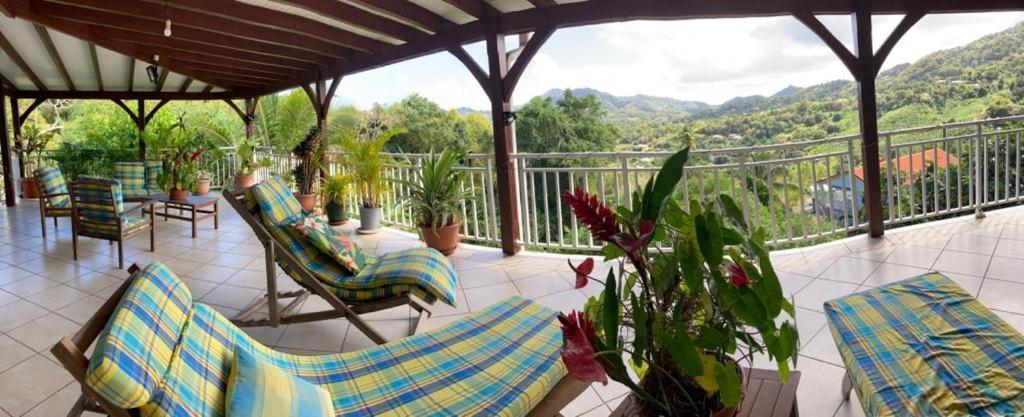 Haut De Villa Chez Ghighi Rivière-Pilote Buitenkant foto